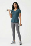 Zelocity Quick Dry Relaxed Top - Green Blue — thumbnail 5